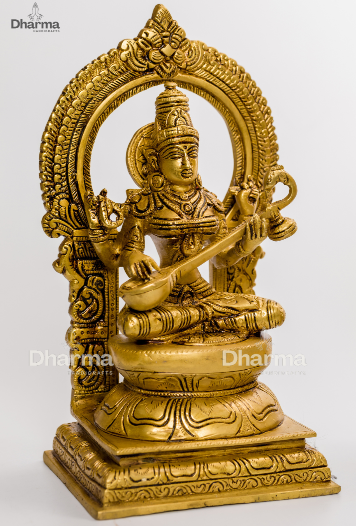 Laxmi Ganesha Saraswati Statue (Set of 3)