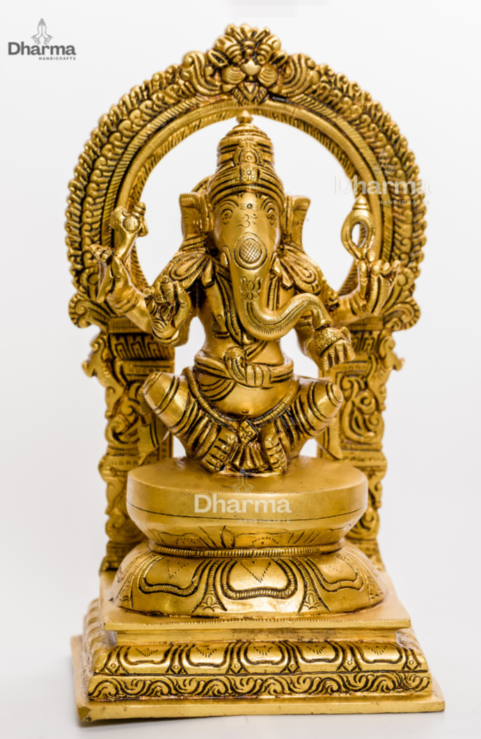 Laxmi Ganesha Saraswati Statue (Set of 3)