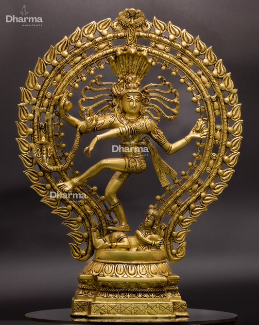 Nataraja Classic Bronze Standing Lord Shiva Statue